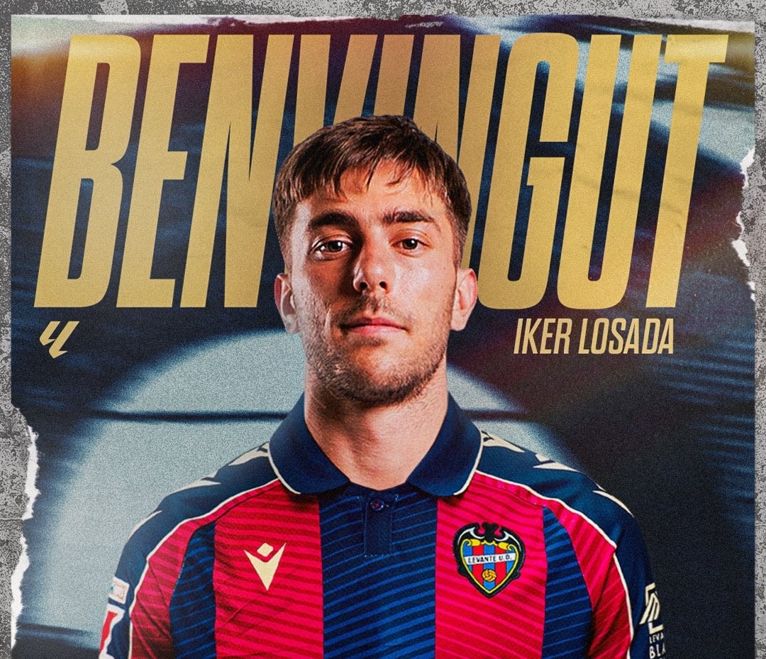 El Levante UD y el Real Betis Balompié acuerdan la cesión de Iker Losada