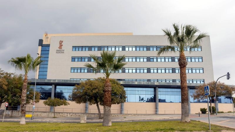 El Palacio de Justicia de Benidorm en una imagen de archivo. - 