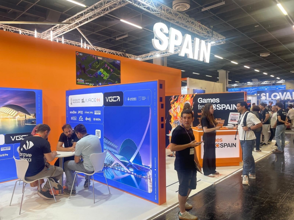 IVACE+I Internacional promociona el sector de videojuegos de la Comunitat Valenciana en la mayor feria del sector en Europa