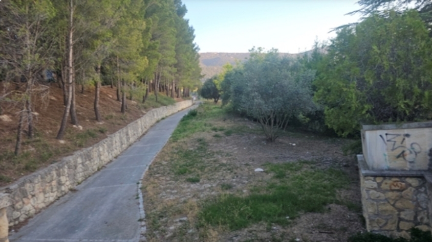 Parte del trazado del Camí de les Solsides, una imagen incluida en el proyecto. - 