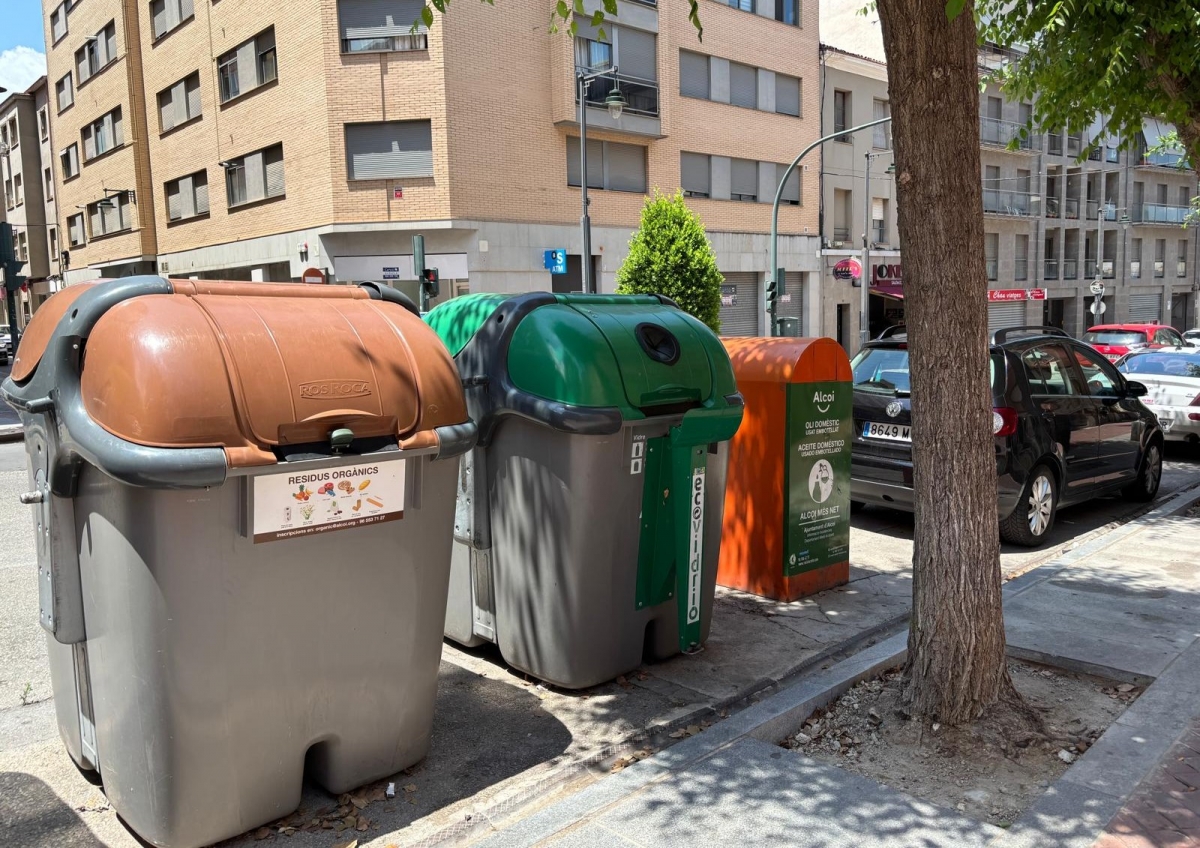 Alcoy triplica el número de usuarios de la recogida orgánica: el motivo, la rebaja en la tasa 