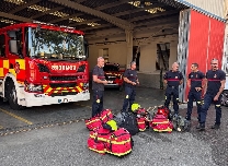 Castelló envía un relevo del parque de bomberos a los incendios de Castilla y León