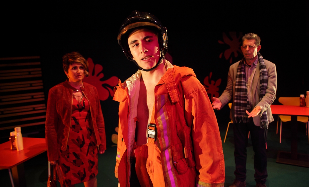 La cantante calva en el Mc Donalds