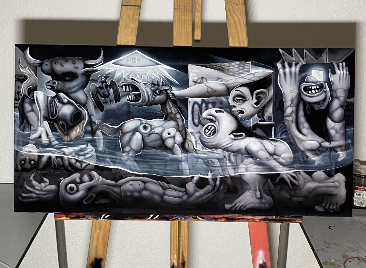 El Guernica de Sedaví que nació del barro