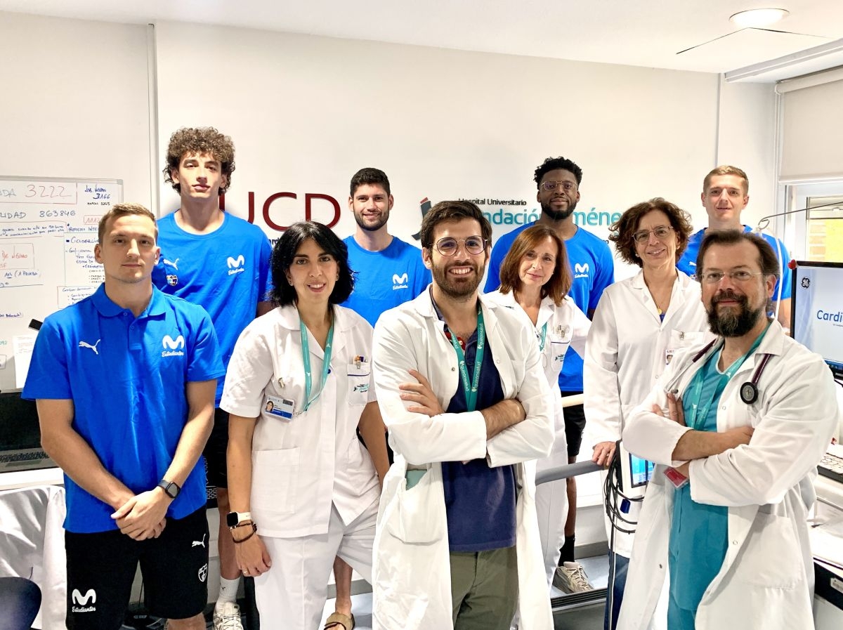 La Fundación Jiménez Díaz realiza con éxito los reconocimientos médicos de las plantillas del Movistar Estudiantes