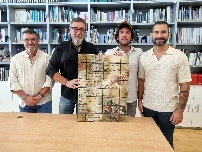 El proyecto 'Sempre torna', de Salvador Negre y Luis Vives, gana el Concurso de Mural Cerámico de l'Alcora