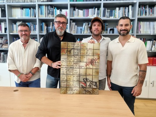 El proyecto 'Sempre torna', de Salvador Negre y Luis Vives, gana el Concurso de Mural Cerámico de l'Alcora
