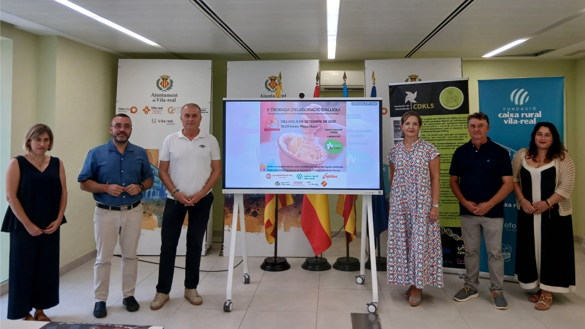 Vila-real se llena de fiesta y tradición con el X Encuentro de Elaboración de Alioli 