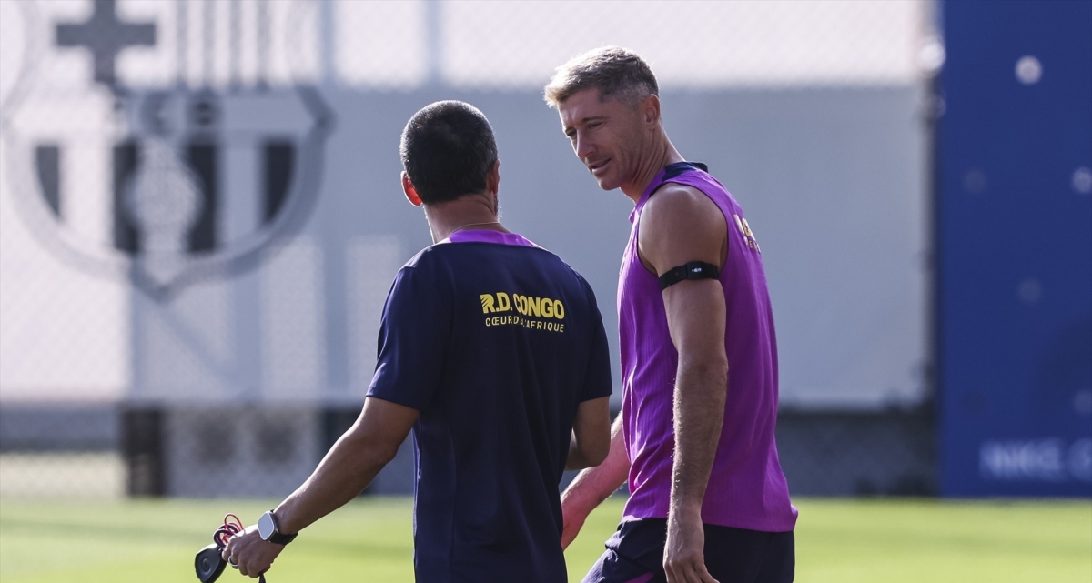 Lewandowski recibe el alta médica; De Jong, con permiso del club, no viaja a Valencia