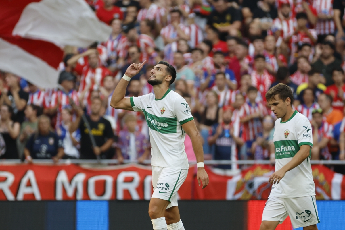 Rafa Mir se estrena como goleador con el Elche CF - Foto: PLAZA