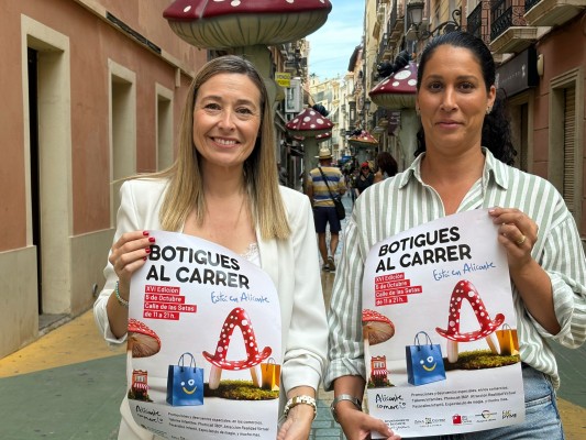 Alicante activa otro día de dinamización comercial en el Centro y aborda mejoras en San Francisco