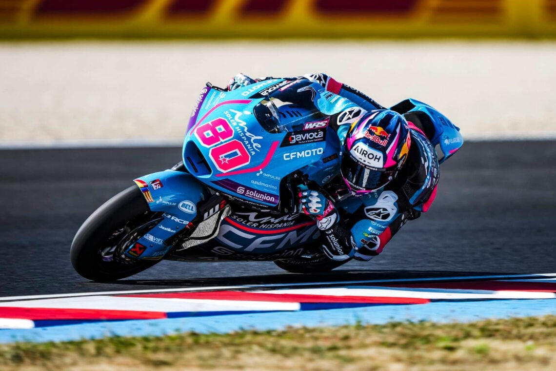 David Alonso logra su primera victoria en Moto2