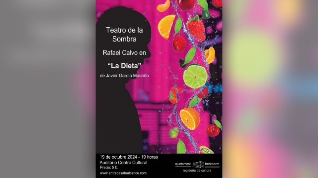 El teatro regresa el 19 de octubre al Centro Cultural de Benidorm con 'La Dieta'