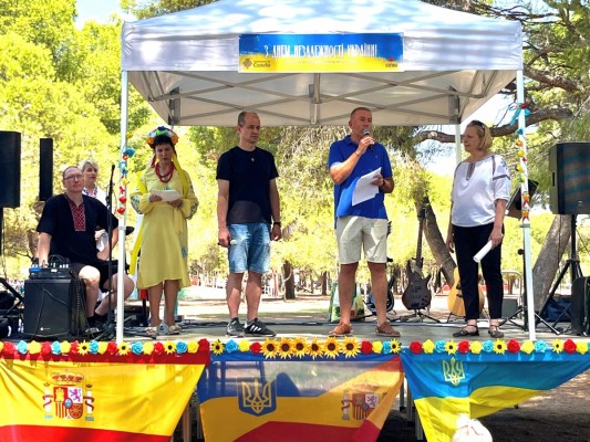 Castelló conmemora el Día de la Independencia de Ucrania con una jornada intercultural y solidaria