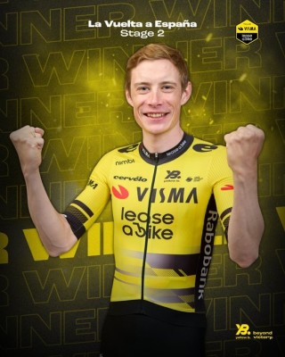 Vingegaard se impone en Limone Piemonte y es nuevo líder