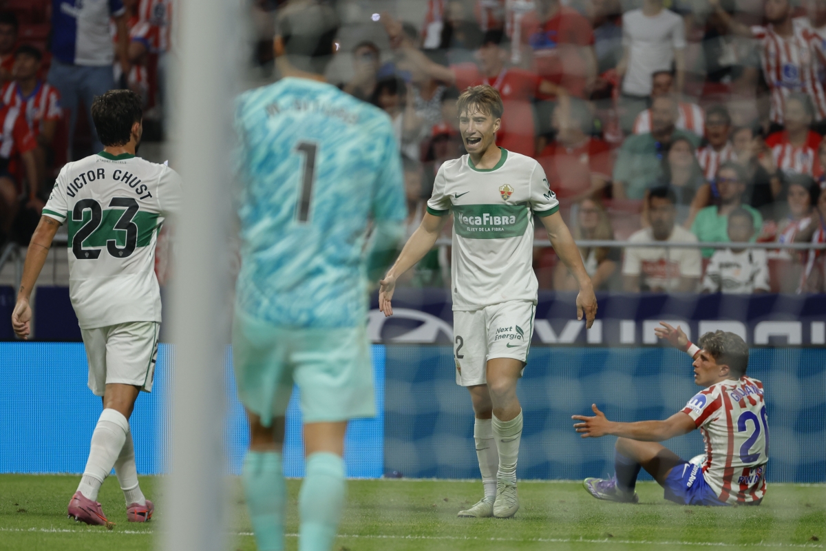 Affengruber, futbolista del Elche CF - Foto: PLAZA