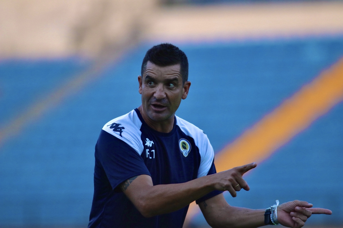Rubén Torrecilla, entrenador del Hércules CF - Foto: PLAZA
