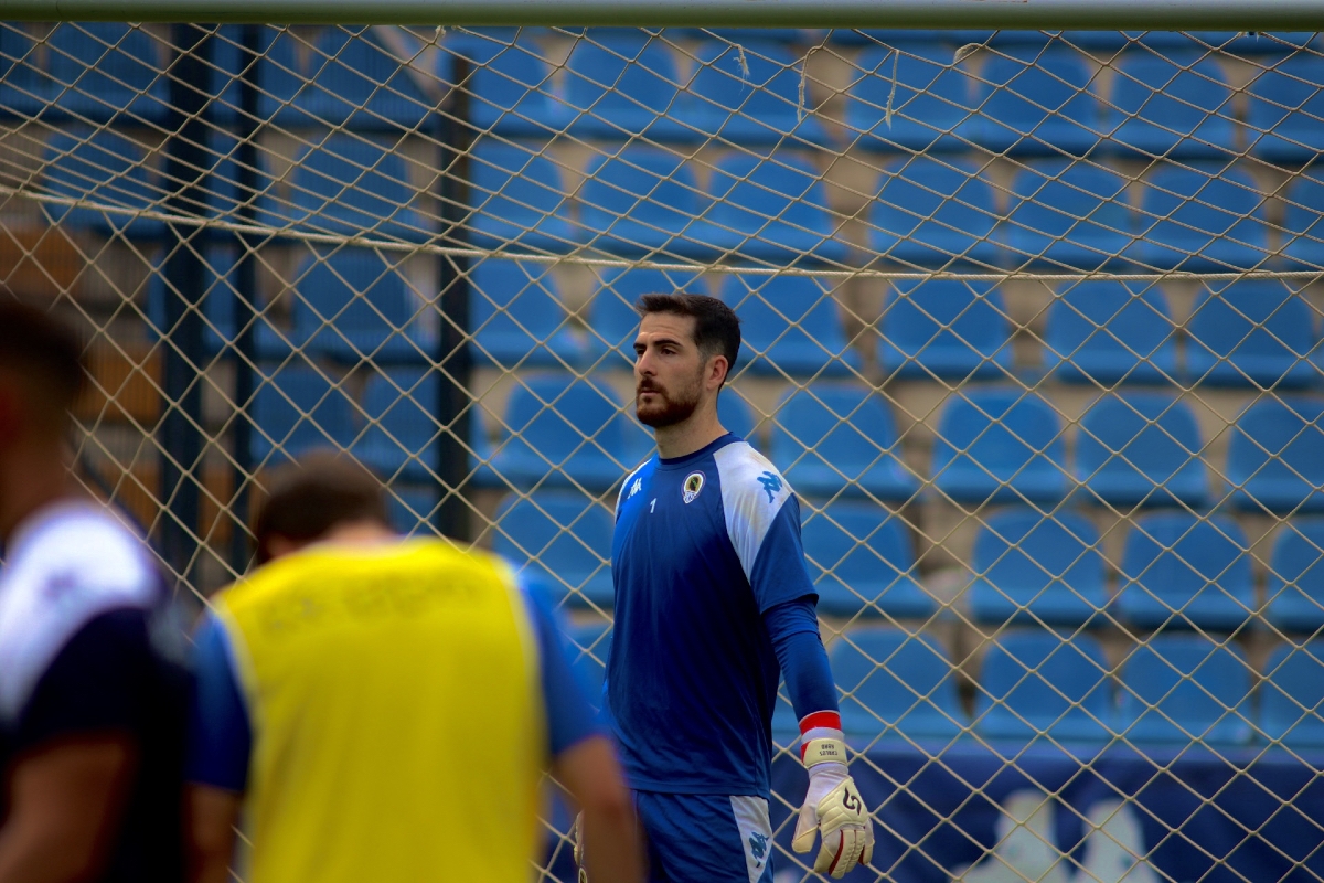 Carlos Abad, portero del Hércules CF