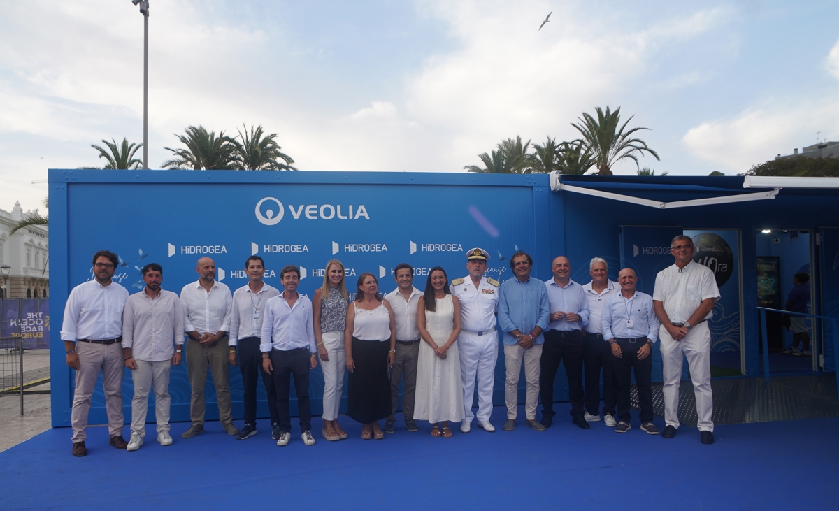 Miles de personas conocen la propuesta sostenible en el stand de Hidrogea durante The Ocean Race 
