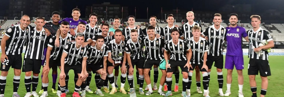 Cedidos Levante UD: Edgar Alcañiz conquista con el Cartagena el Trofeo Carabela de Plata