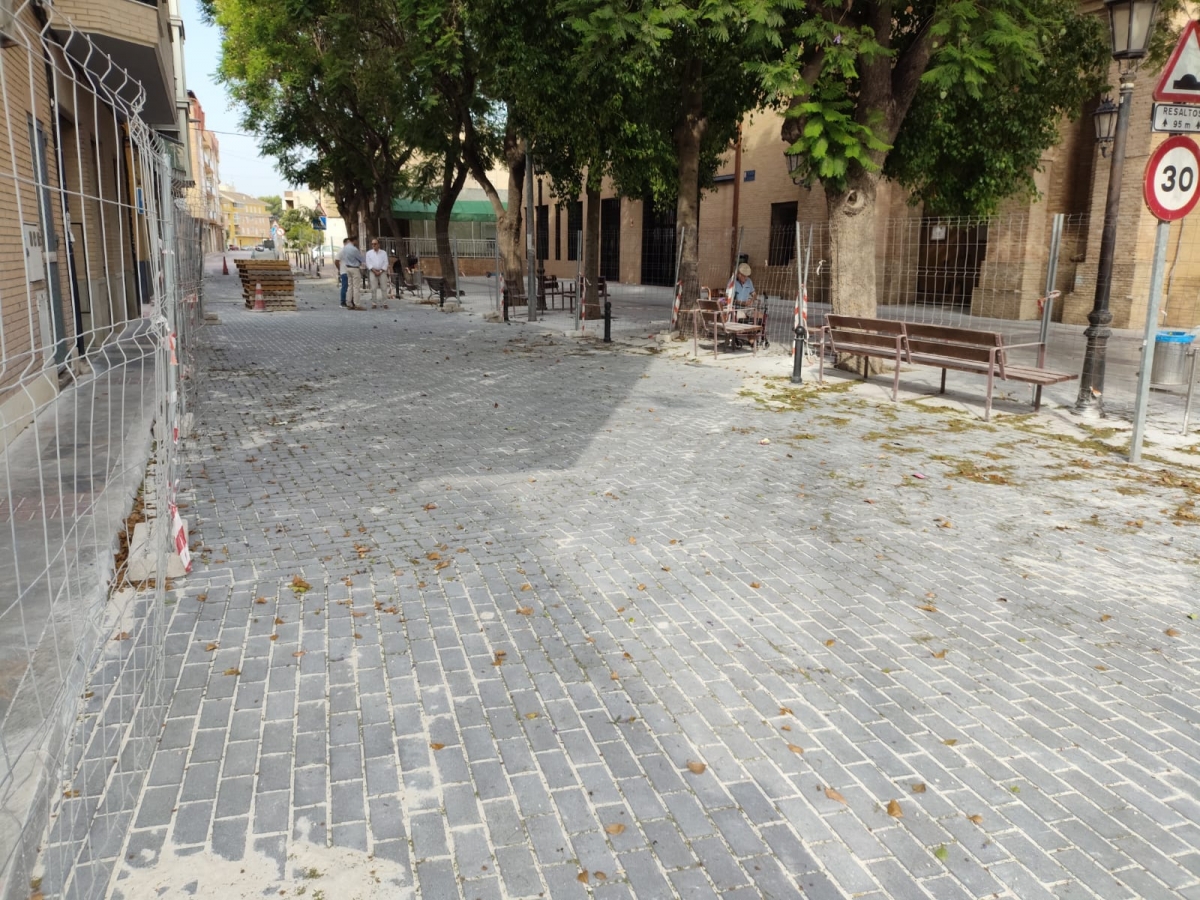 Calle de la Iglesia de Patiño.