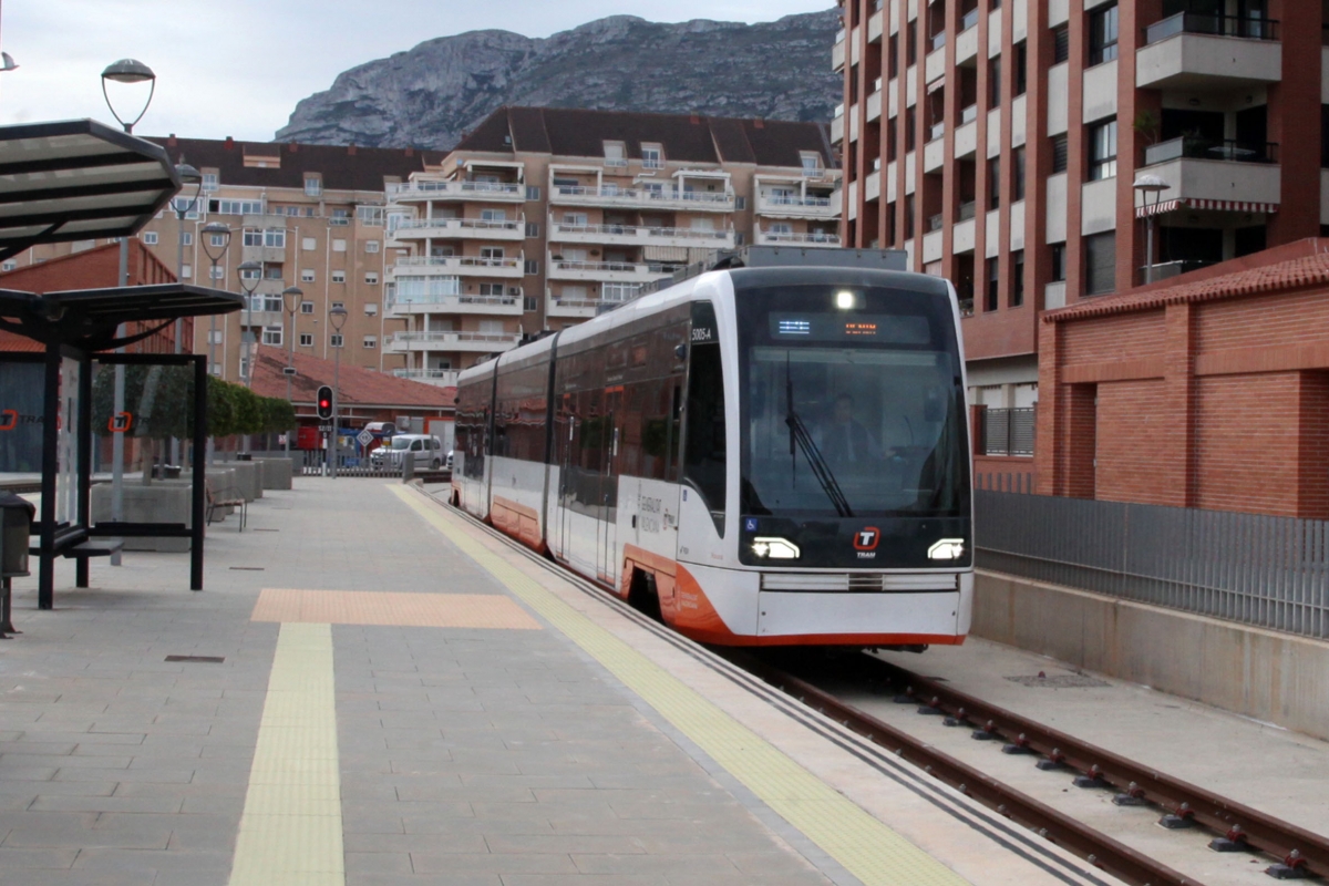 Paso adelante para el tranvía entre Dénia y Gandia: el Consell licita un estudio sobre su trazado