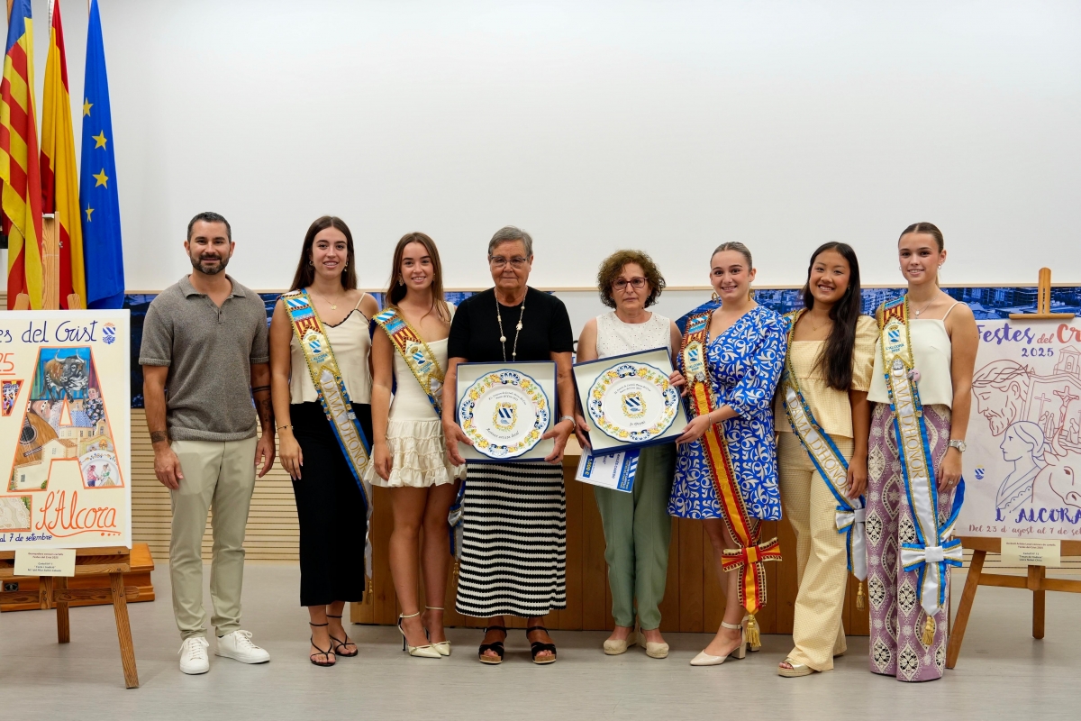 L'Alcora premia la tradición en los galardones del 40.º Concurso de Carteles de sus Fiestas del Cristo