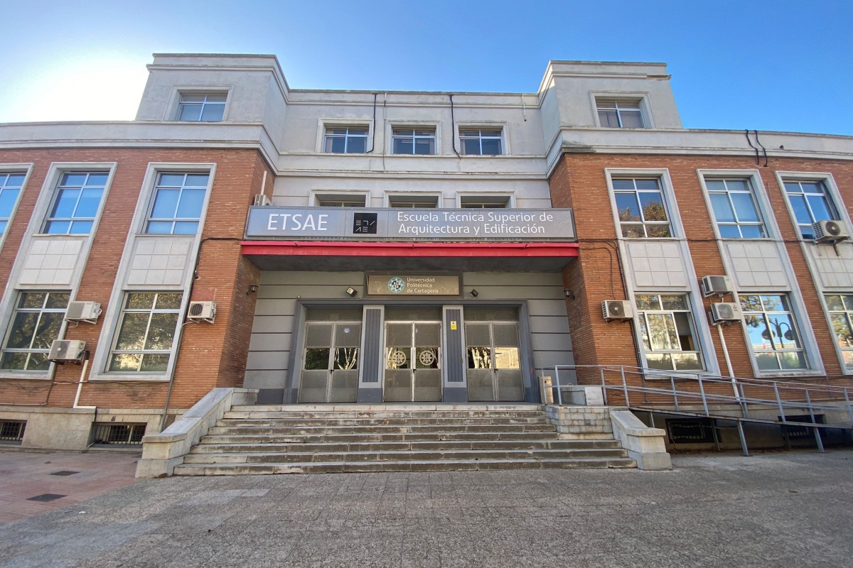 Imagen del inmueble ubicado en el Campus Alfonso XIII - Foto: UPCT