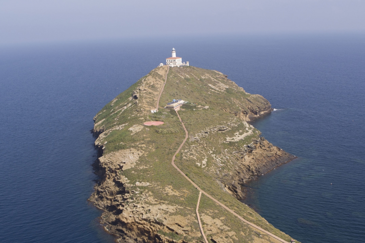El faro de las Islas Columbretes - 