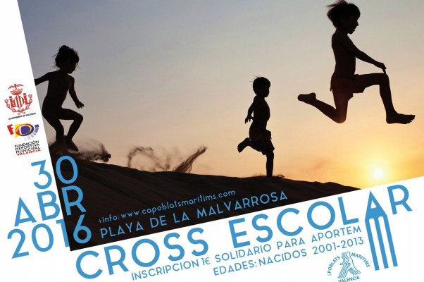 Cross Escolar Poblats Marítims: solidaridad de los más pequeños