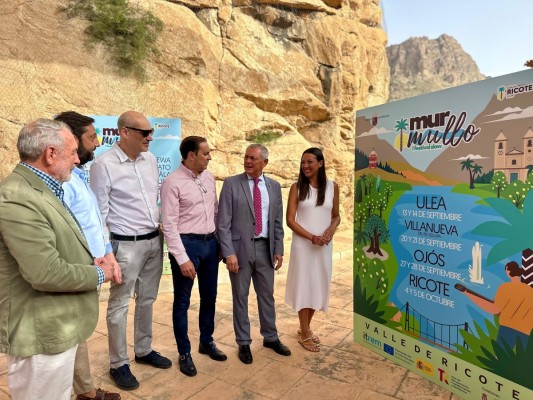 'Murmullo', el primer festival 'slow' de la Región, se extenderá por el Valle de Ricote con 12 conciertos, mercadillos y actividades