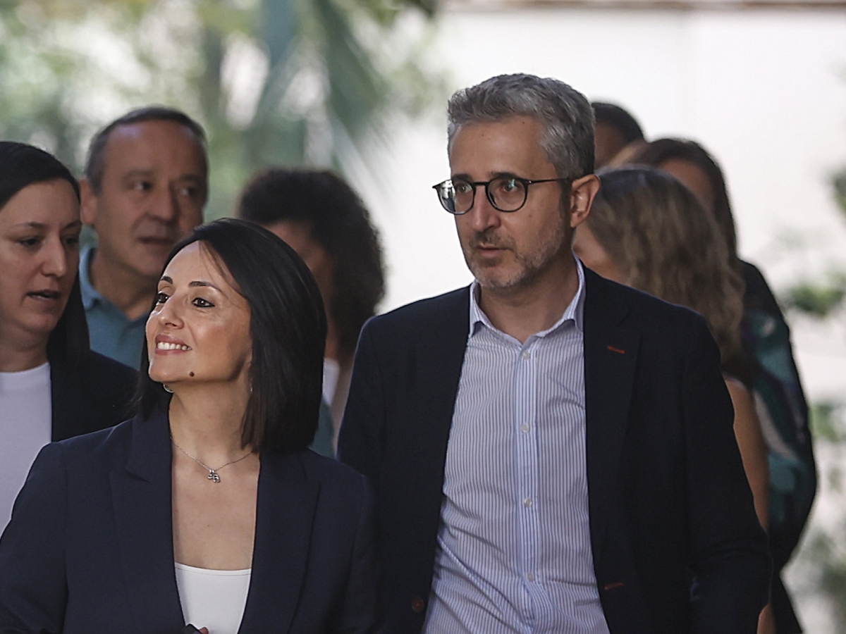 Rebeca Torró y Arcadi España en una imagen de archivo.