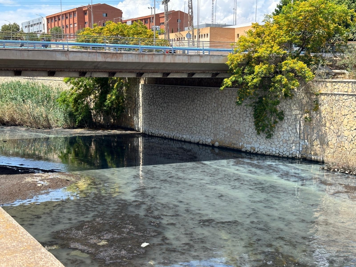 El cauce del Barranco de las Ovejas de Alicante, en imagen de archivo. - 