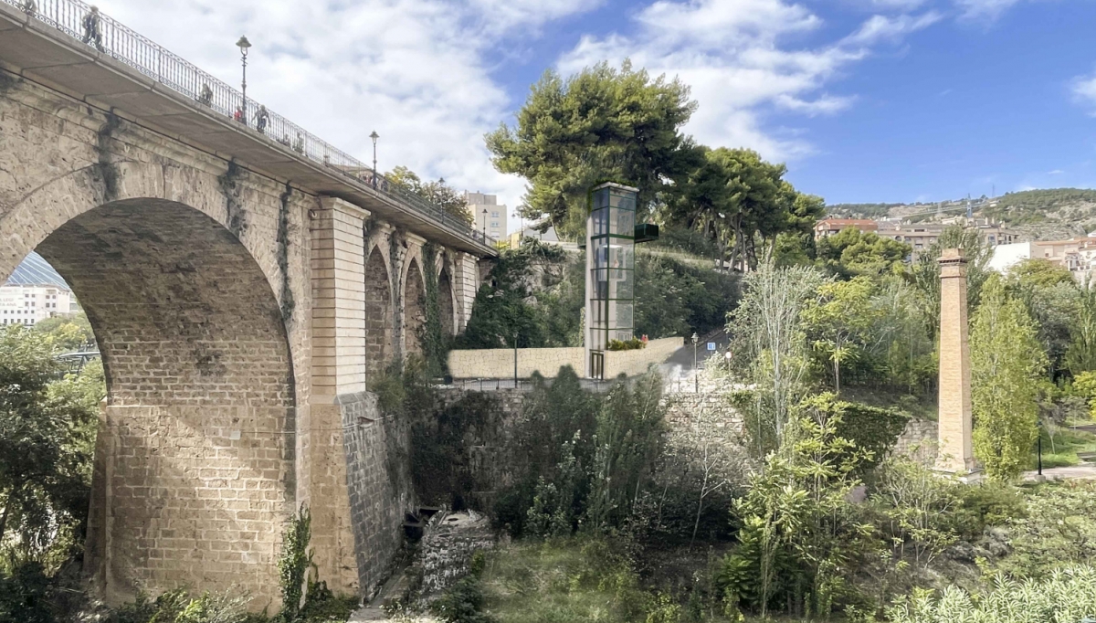 PIC Arquitectura 2019, única oferta para asumir la dirección de las obras del ascensor al río en Alcoy