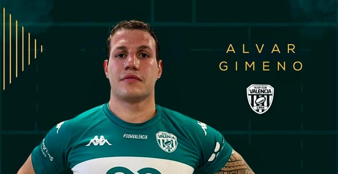 Álvar Gimeno se incorpora al Valencia Rugby como nuevo refuerzo de lujo