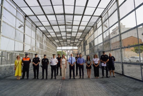 Paterna incorpora bengalas azules y focos antiniebla al dispositivo de seguridad de la Cordà