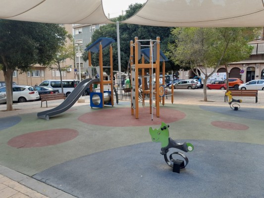 San Vicente licita 15 áreas de juegos infantiles y zonas biosaludables en parques y zonas verdes