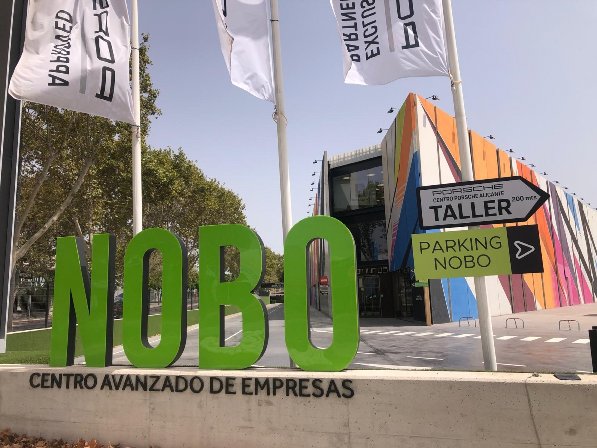 El centro de empresas Nobo, que acoge las oficinas de Pavigym. - 