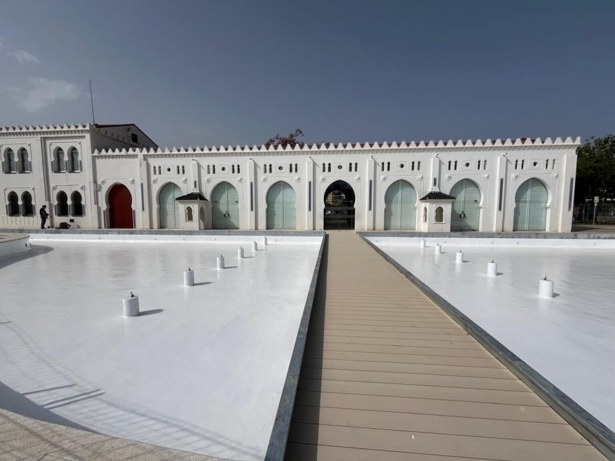 PortCastelló encara la recta final de la remodelación de la fuente del Moruno con el llenado y pruebas del vaso