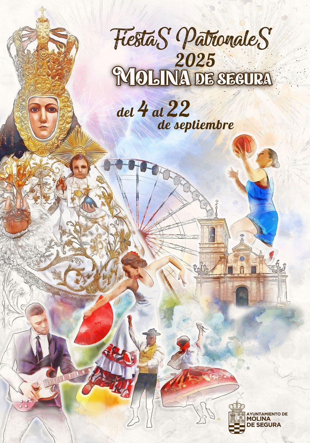 Cartel de las Fiestas de Molina de Segura 2025