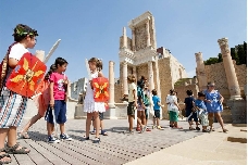 Escipión y Aníbal vuelven al Museo del Teatro Romano este mes de septiembre para adiestrar a un ejército infantil