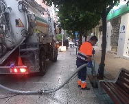 Molina de Segura se prepara ante las posibles lluvias torrenciales con equipos de rescate a punto, limpieza de imbornales y zanjas de infiltración