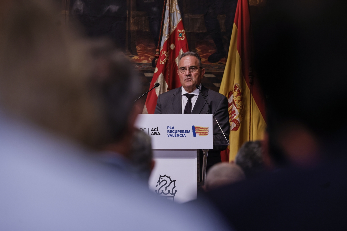 La reunión con las víctimas de la Dana, ¿un último servicio de Gan Pampols al Consell?