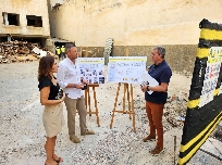 Caravaca impulsa su casco historico con la construcción de un parking público que abrirá en junio de 2026 