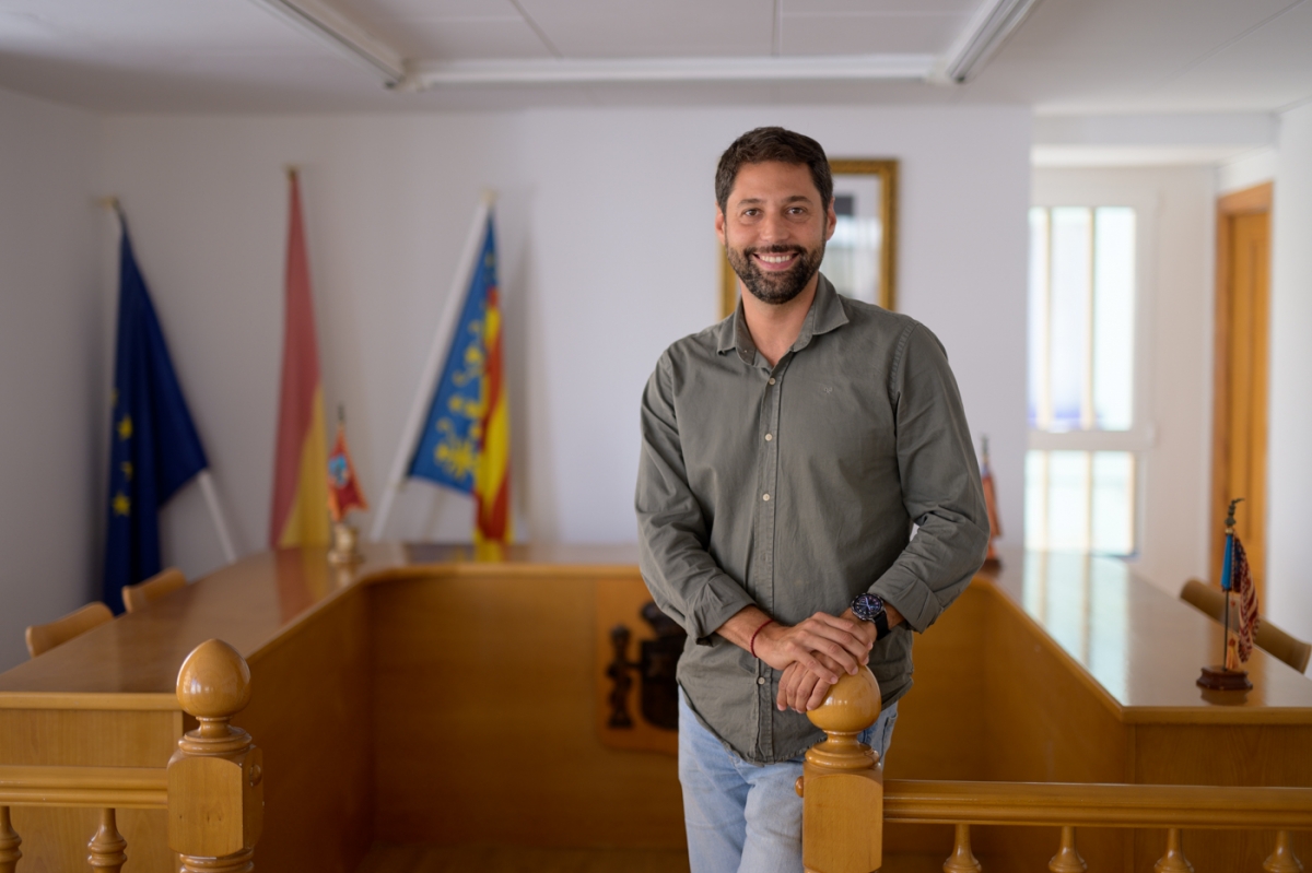 El concejal de turismo de El Perelló, Ximo Collado - Foto: KIKE TABERNER El concejal de turismo de El Perelló, Ximo Collado