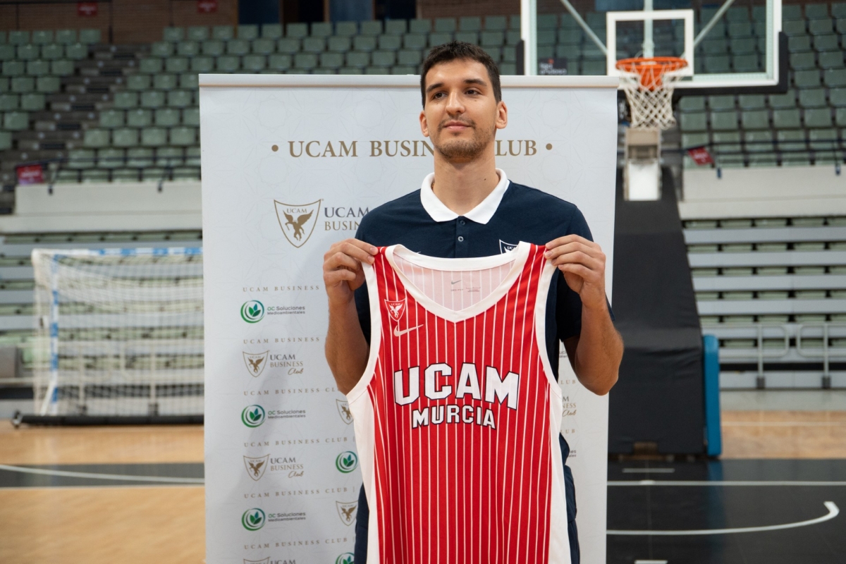 Toni Nakic, en el UCAM CB tras tres años en Lugo: 