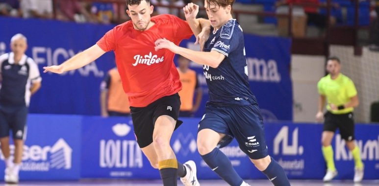 Cristian Povea con el Jimbee en esta pretemporada.  - Foto: JIMBEE