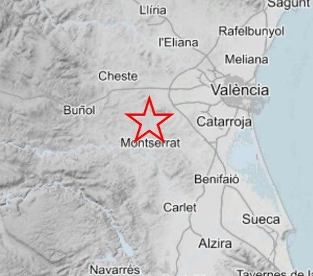 Registrado un terremoto de magnitud 1,8 en Montserrat, el tercer seísmo en dos días