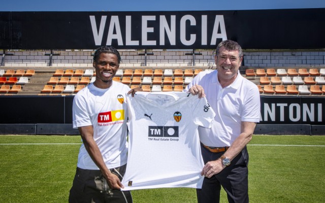 El Valencia CF inscribe en LaLiga a Ramazani