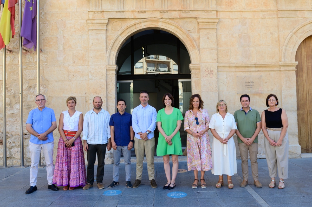  La ministra Diana Morant visita Llíria para conocer las inversiones del Gobierno en la ciudad